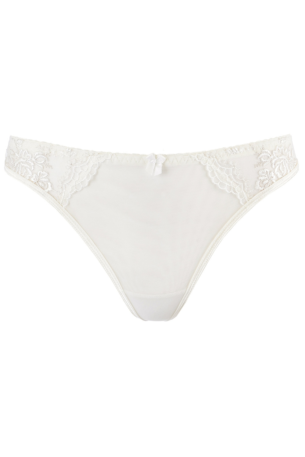 Axami Dame String Spitze T Ll Schleife Dessous Unterw Sche Gebl Mt V