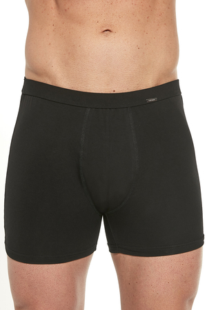 Cornette Herren Boxershorts Unterhose Komfortabel Klassisch Baumwolle Alltag Perfect Authentic, Schwarz