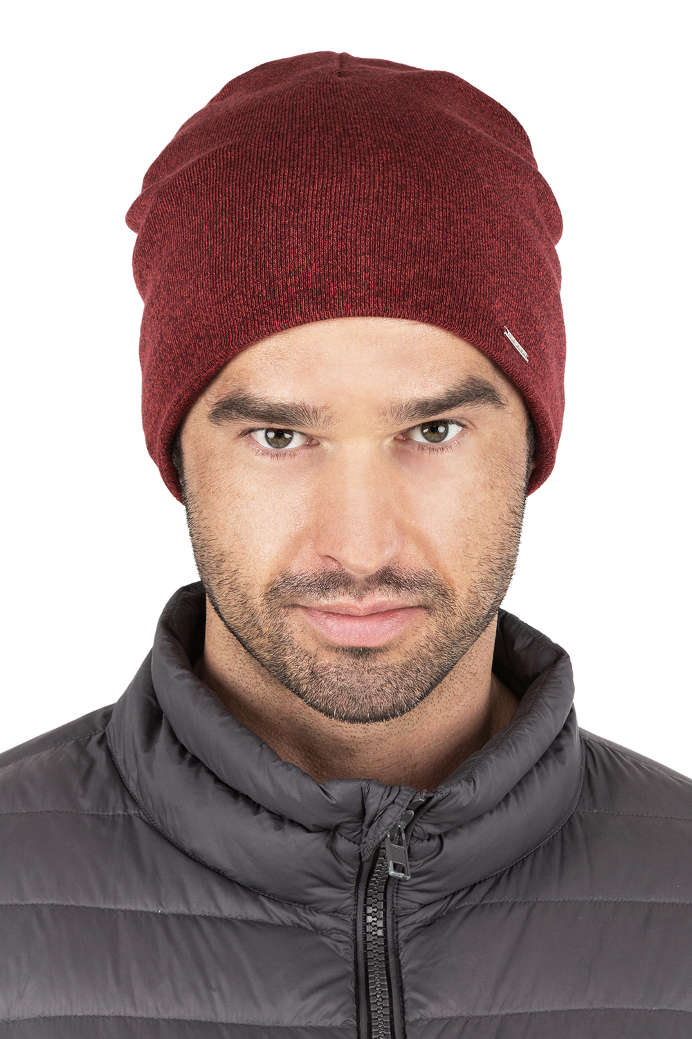 Vivisence Herren Wintermütze Kopfbedeckung Warm Gremustert UNI M7003 