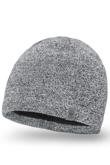 PaMaMi Herren Winter-Mütze I Gr. 56-60 cm Strickmütze I in Strickoptik mit Fleece gefüttert I Wintermütze Sportliche atmungsaktive Mütze I Wärmend Beanie, 