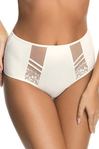 Gorsenia Damen Slip Brazilian Unterhose Unterwäsche K498 Paradise, hellbeige