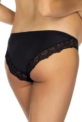 Lupoline Dame Slip Umstandsmode Stillen Unterhose Spitze Tüll Unterwäsche  3046 , Schwarz