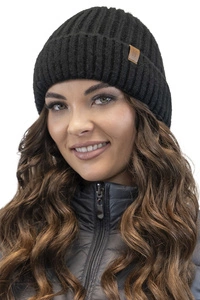 Vivisence Damen Winter Mütze Klassischen Beanie Strickmütze Stil Perfekte Passform Strickbündchen Warmem Rippengarn Ideal Für Kalte Wintertage Winter Herbst Modell 70104,