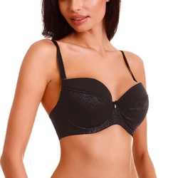 Alles Dame Bügel-BH Träger Schleife Schalen  gemustert Kelly 04 U,