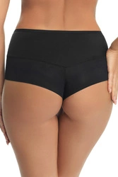 Gorsenia Damen Slip Brazilian Unterhose Unterwäsche K498 Paradise, schwarz