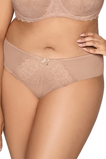 Mat Dame Slip unterhose Schleife Tüll Netz Spitze Unterwäsche 053/51/1 Carmela, 