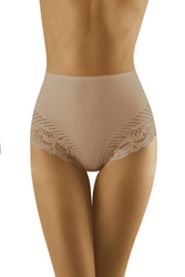 Wolbar Dame Slip Unterhose Netz Streifen musterlos Unterwäsche WB436,
