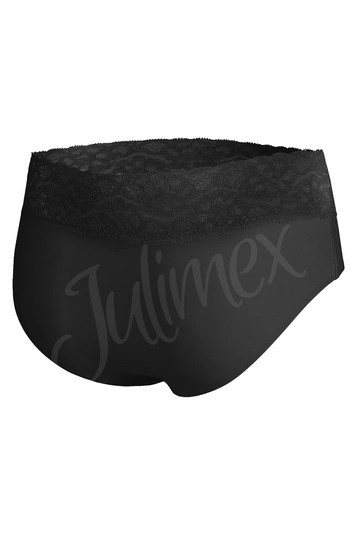 Julimex Lingerie Dame Slips Unterhose tief Spitze glatt