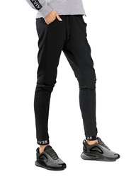 Reviver Damen Jogginghose Lange Glatt Musterlos Sport Alltag Komfortabel F9505, Schwarz