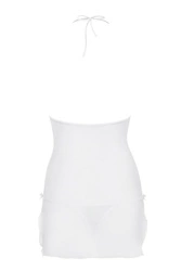 Obsessive Bisquitta chemise Nachthemd Damen String Neckholder Nachtwäsche Soft-Cup Set