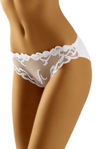 Wolbar Dame Slip  Stickerei Netz  Bund  Unterwäsche Unterhose Elegant Bequem WB455,