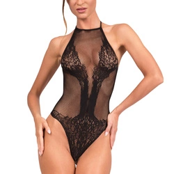 Hot in Here Dame Body Reizwäsche Durchsichtig Geblümt Sexy In visible,