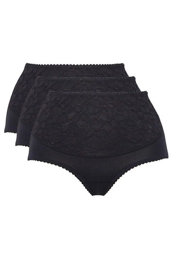 Mitex Dame Slip 3er Pack Ala Maxi, 