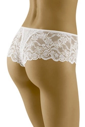 Wolbar Dame Slip Spitze Bund Schliefe Unterwäsche Unterhose Bequem WB458, 