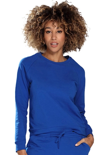 Dkaren Dame Sweatshirt Bequem Schnitt Bekleidung Musterlos Wenezja, 