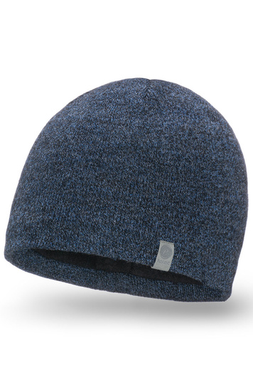 PaMaMi Herren Winter-Mütze I Gr. 56-60 cm Strickmütze I in Strickoptik mit Fleece gefüttert I Wintermütze Sportliche atmungsaktive Mütze I Wärmend Beanie, 
