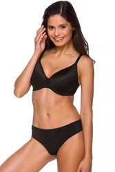 Lupoline Damen Bügel BH Minimizer leicht gepolstert nahtlos galtt 138, Schwarz