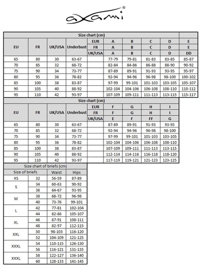 Axami V-7531 Anisa Dame Push-Up BH regulierbar Bügel Seitenstäbchen