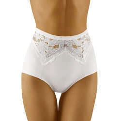 Wolbar Damen Slip hoher Bund Shapewear Spitze Unterhose WB422,