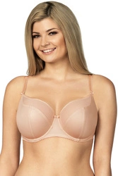 Lupoline Dame Soft-BH Träger musterlos Schleife 140 , Beige