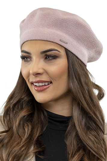 VIVISENCE Damen Baskenmütze Warm und Gemütlich Kälteschutz und Komfort 7005, rosa