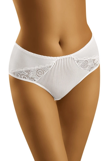 Wolbar Dame Slip Spitze Gemustert Klassisch Einfarbig Unterhose Dessous Alltag WB454,
