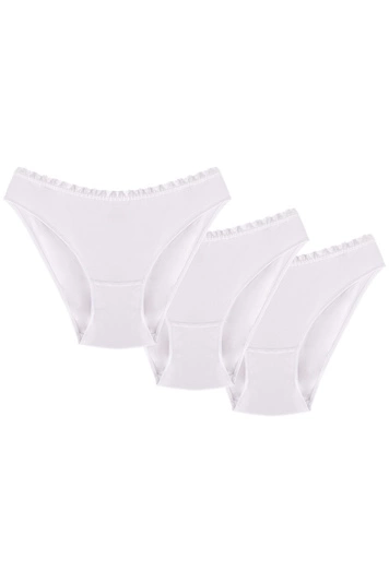 Wolbar Dame Slip 3-er Pack Spitze Elegant Sinnlich Niedriger Bund WB439,
