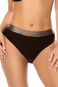 Vivisence Damen Bikinihose Mit Vollem Schnitt Glattes Material Hoher Tragekomfort Widerstandsfähig Gegen Verfärbung Und Verformung Perfekt Für Strand Und Pool, schwarz