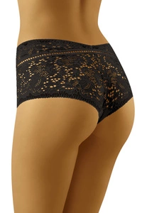 Wolbar Damen Shorts Ajourspitze Bund Unterwäsche Unterhose Bequem Elegant Geblümt WB472,