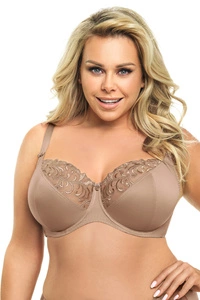 Gorsenia K378 Victoria Soft BH Dame Maxi Stickerei regulierbar Setteil EU,