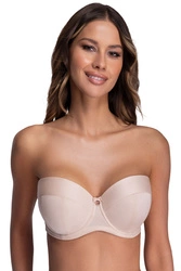 Ava Damen Balconett-BH Bügel  glatt leicht gepolstert 1787 Last Night MAXI, beige