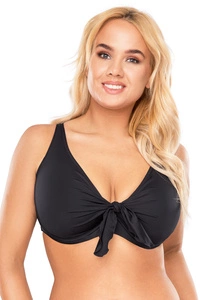 VIVISENCE Bikini Oberteil Damen Bademode Bikini BH Starker Halt 3202, schwarz