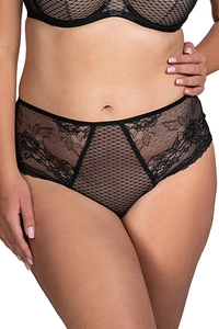 Vivisence Damen Slip Spitze Hohe Taille Eleganz und Komfort für Jeden Tag 1078/1080,