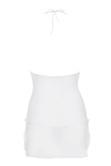 Obsessive Bisquitta chemise Nachthemd Damen String Neckholder Nachtwäsche Soft-Cup Set