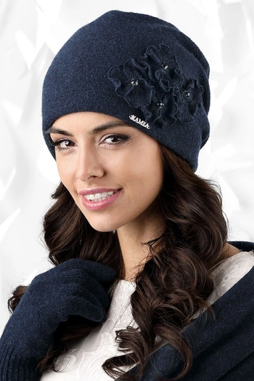 Kamea Andora Dame Mütze Herbst Winter Kopfbedeckung elegant, 