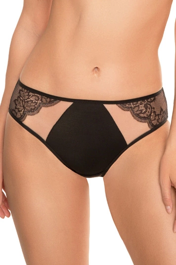 Vivisence Damen Slip Unterhosen Unterwäsche Ganztägiger Komfort 1044, schwarz