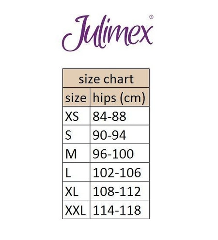 Julimex Lingerie Dame Slips Unterhose tief Spitze glatt