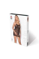 Hot in Here Dame Nachthemd Reizwäsche Sexy Leopardenmuster Netz Wild cat,