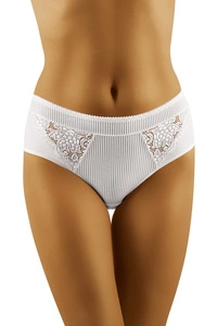 Wolbar Dame Slip Spitze Gemustert Klassisch Einfarbig Unterhose Dessous Alltag WB446,