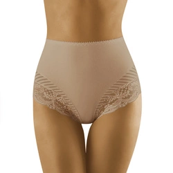 Wolbar Dame Slip Unterhose Netz Streifen musterlos Unterwäsche WB436,