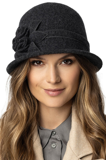 Vivisence Winter Hut Damen aus Schurwolle Herbst Mütze Frauen Perfekter Passform Antistatischer Wirkung Ideal für Kalte Wintertage Modell 7077, 