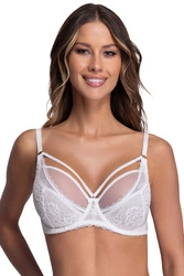 Ava Damen Soft BH Spitze Netz Schalen Streifen Unterwäsche1824 Venus,