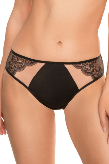 Vivisence Damen Slip Unterhosen Unterwäsche Ganztägiger Komfort 1044, schwarz