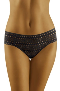 Wolbar Dame Slip Spitze Gemustert Klassisch Einfarbig Unterhose Dessous Alltag WB453,