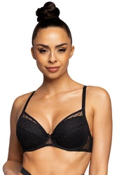 Mat Dame Push-Up BH Bügel Herausnehmbare Einlagen Netz Getupft 3714/11 Dotssy,