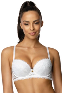 Mat Dame Push-Up BH Spitze Gepolsterte Schalen Herausnehmbare Einlagen 0198/11/1 Estelle,