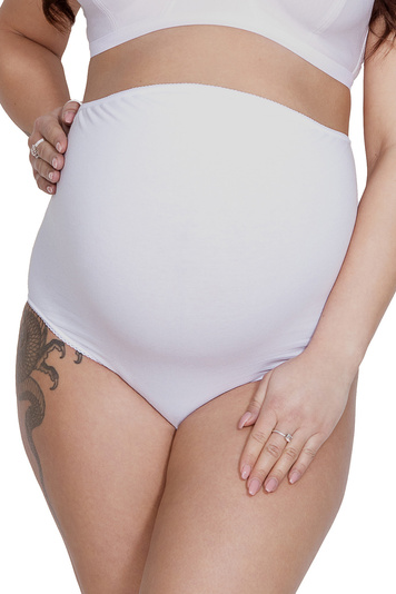 Mitex Dame Slip Mama  Schwangerschaft Stillen Bund Umstandsmode Belly, 