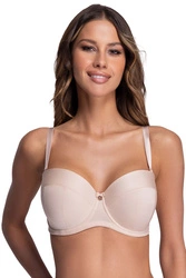 Ava Damen Balconett-BH Bügel  glatt leicht gepolstert 1787 Last Night MAXI, beige