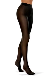 Vivisence Damen Strumpfhose 40 DEN 3Er-Pack Mit Unsichtbarer Zehenverstärkung Komfortabler Bund Ohne Separates Höschenteil Perfekte Passform Elegantes Design, nero