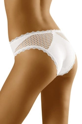 Wolbar Dame Slip Ajourspitze Bund Unterwäsche Unterhose Bequem Elegant WB471, 